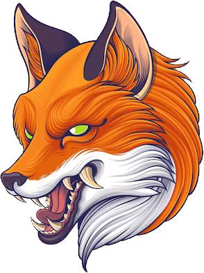Ginger Ninja fox mascot